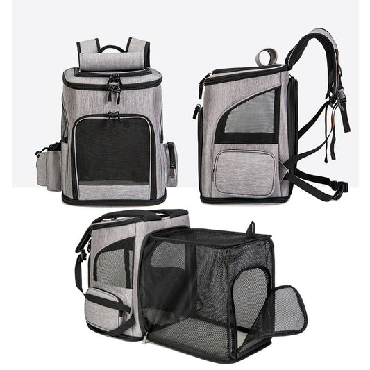 Large Capacity Breathable Pet Carrier Backpack for Cats